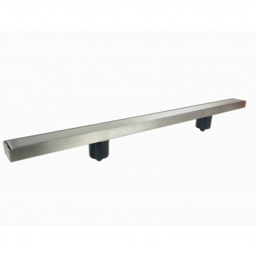 Душевой трап MAGdrain JXC 800 Q50-B хром матовый 55*800 мм
